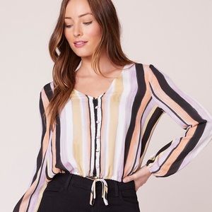 Jack by BB Dakota S PAINT TOWN TOP Boho Blouse